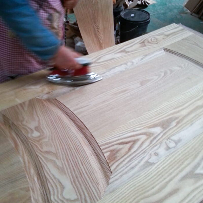 LM130 Adesivo in legno applicato a mano